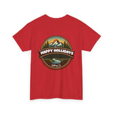 Happy Hollidays Mountain Logo T-Shirt