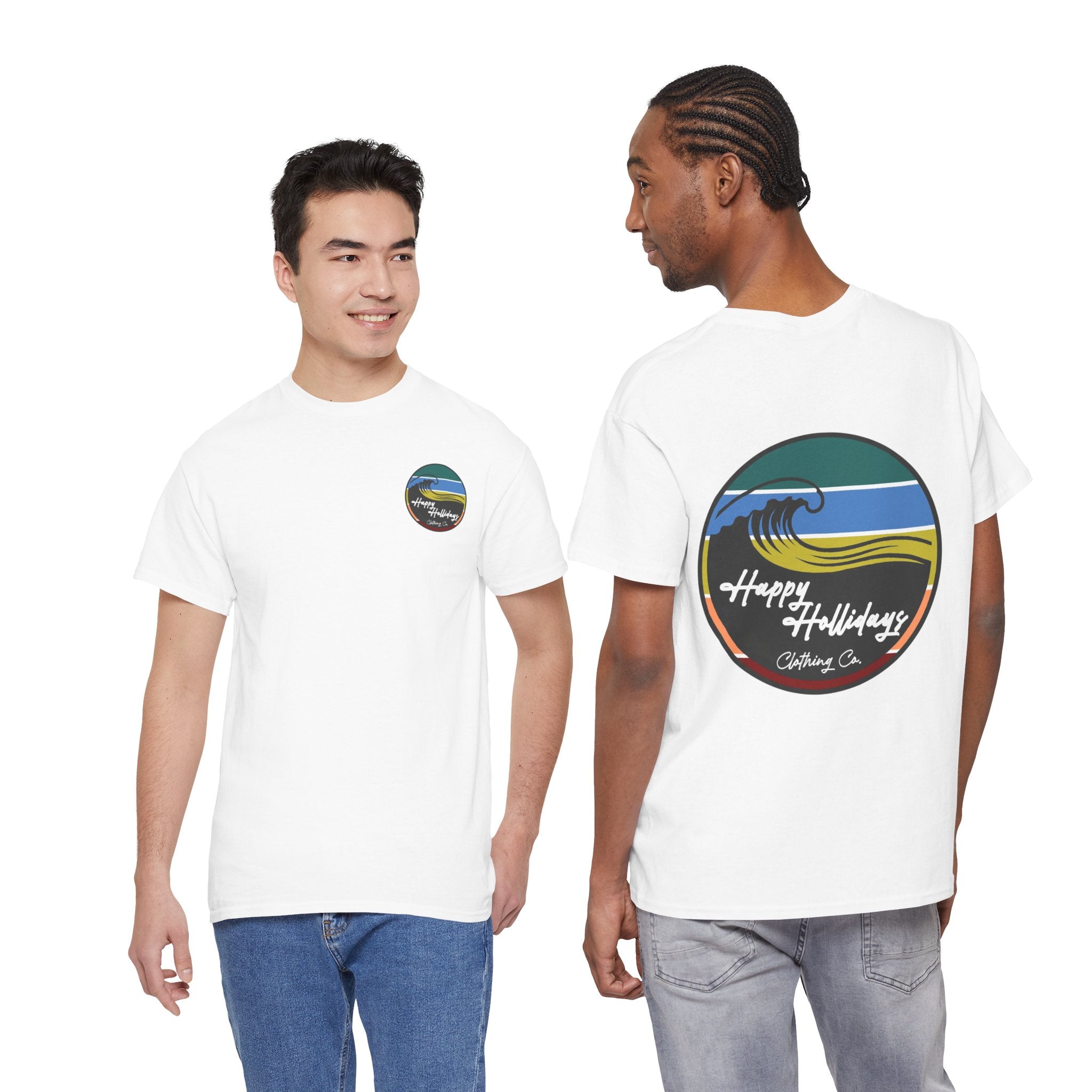 Happy Hollidays Wave Logo T-Shirt