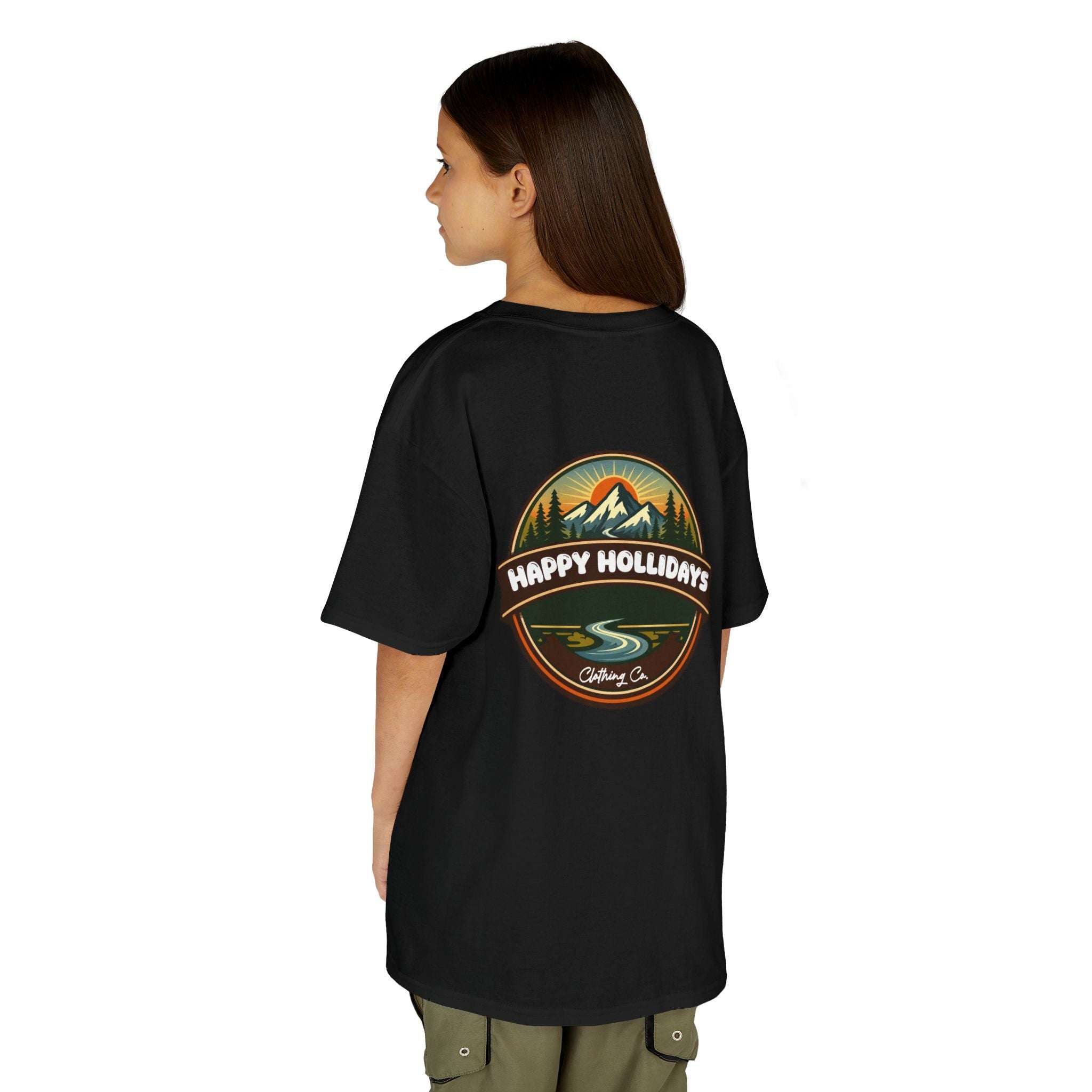 Happy Hollidays Mountain Logo