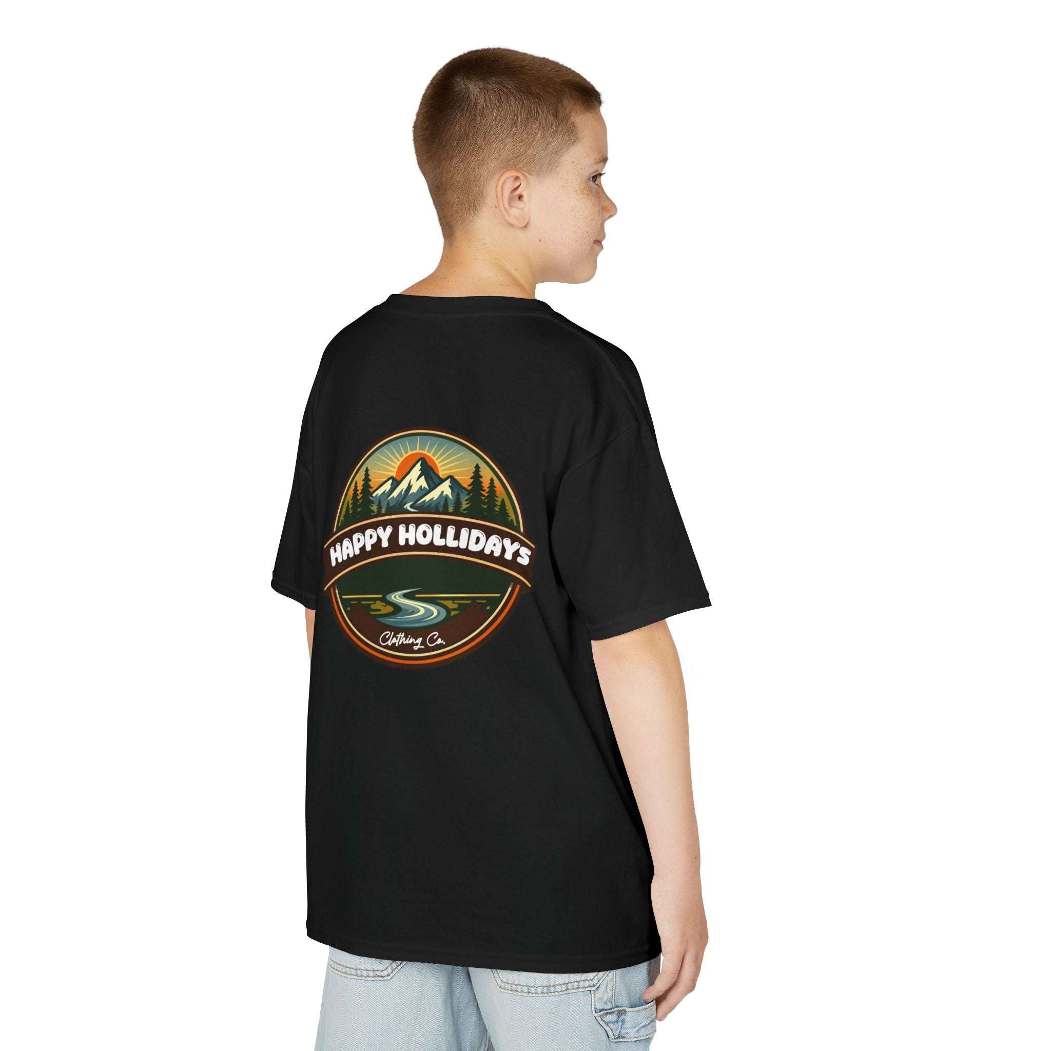 Happy Hollidays Mountain Logo