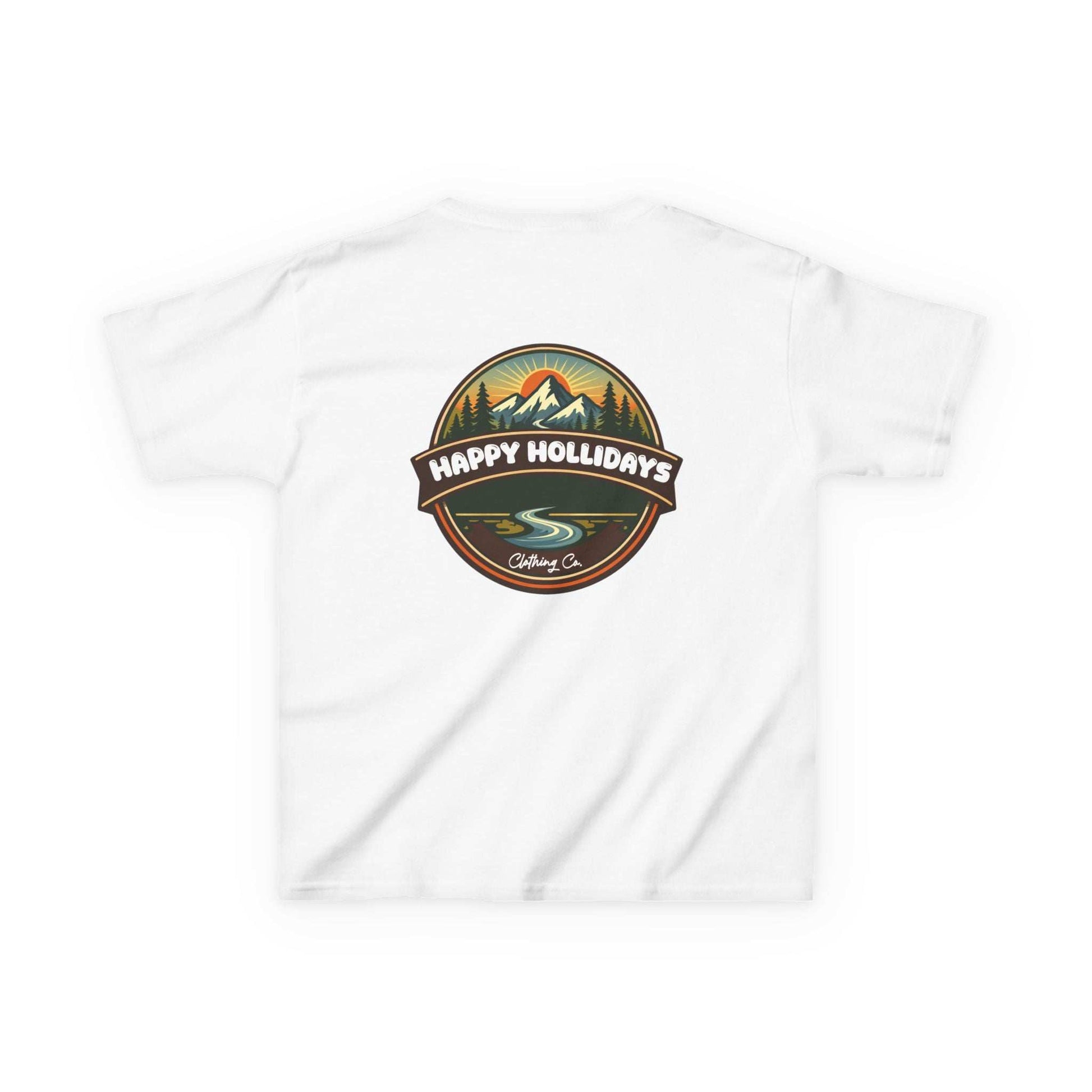 Happy Hollidays Mountain Logo