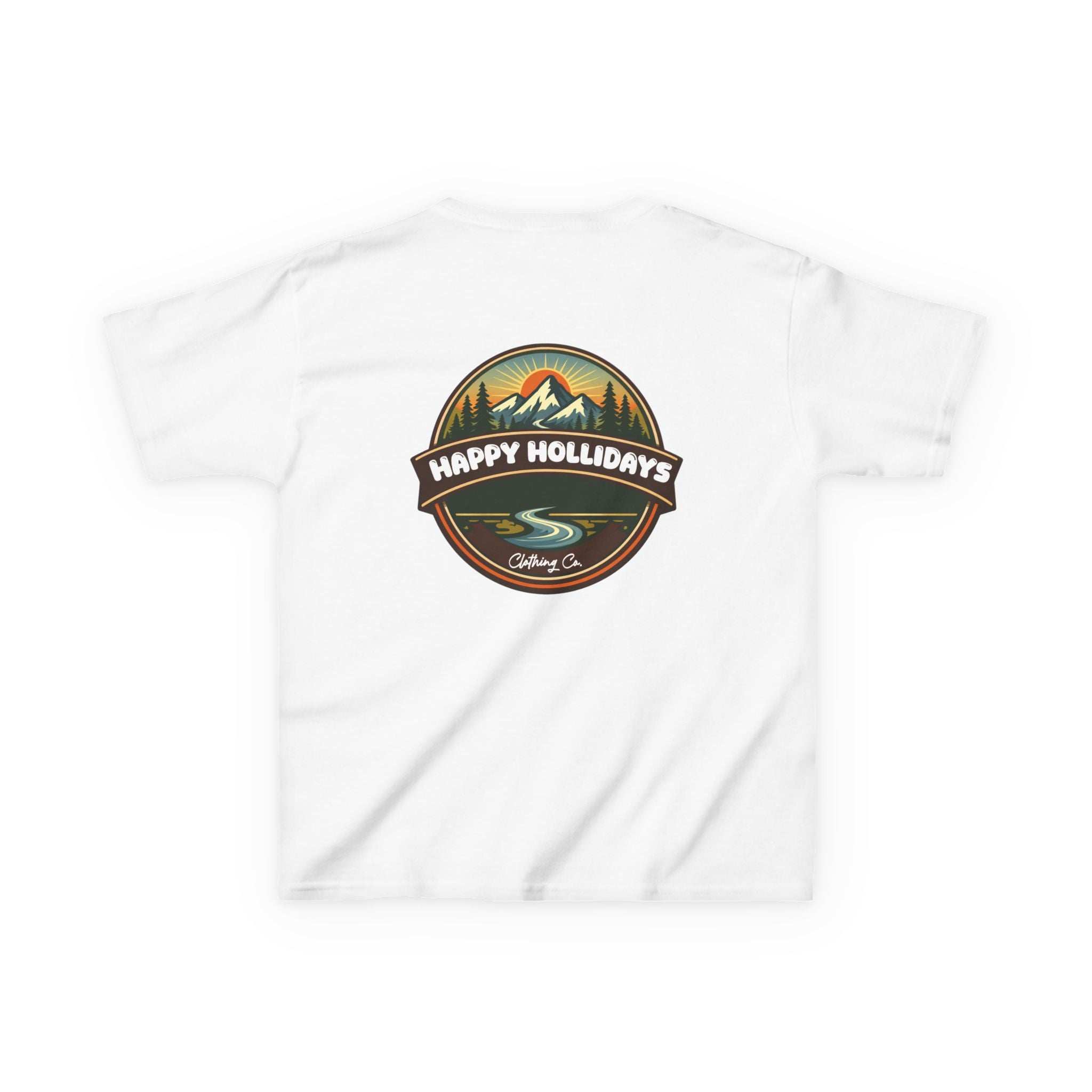 Happy Hollidays Mountain Logo