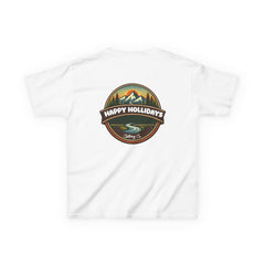 Happy Hollidays Mountain Logo