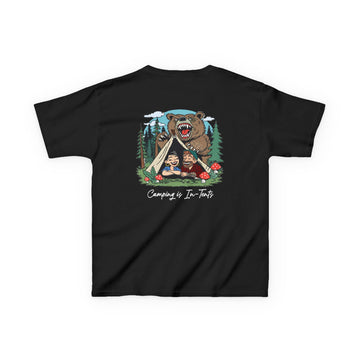 Camping is In-Tents Kids T-Shirt