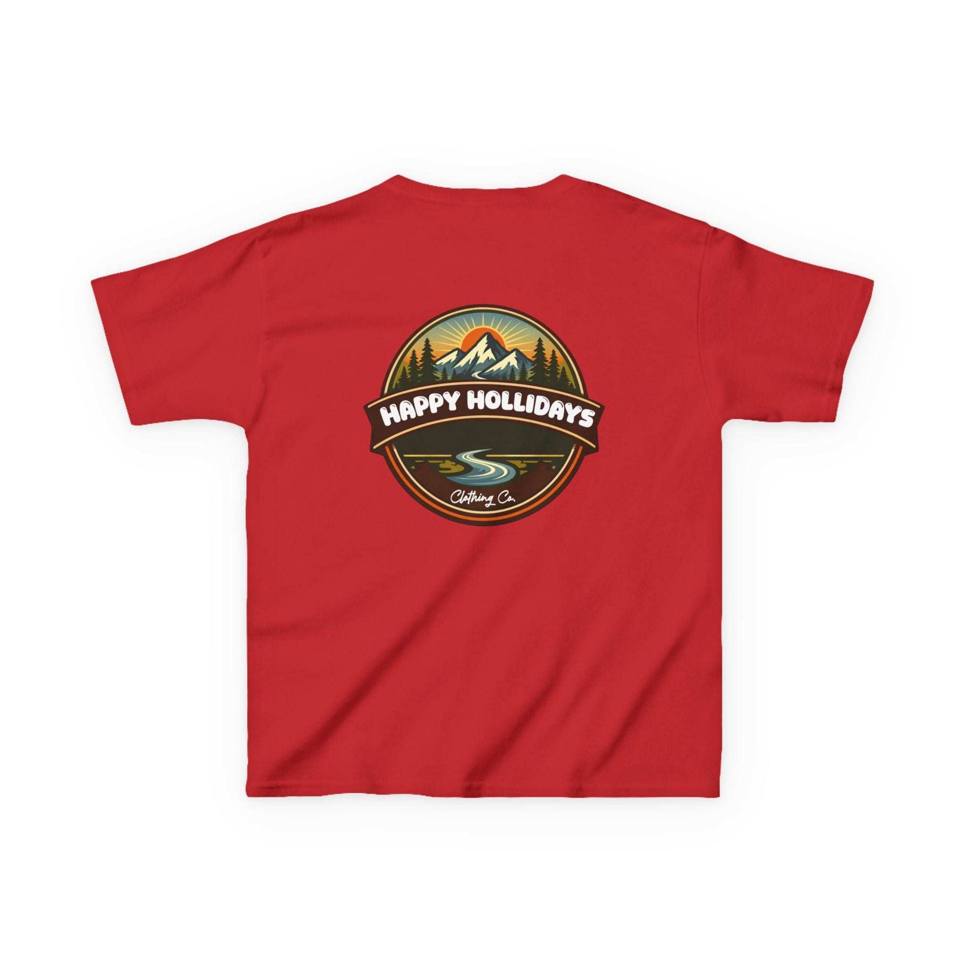 Happy Hollidays Mountain Logo