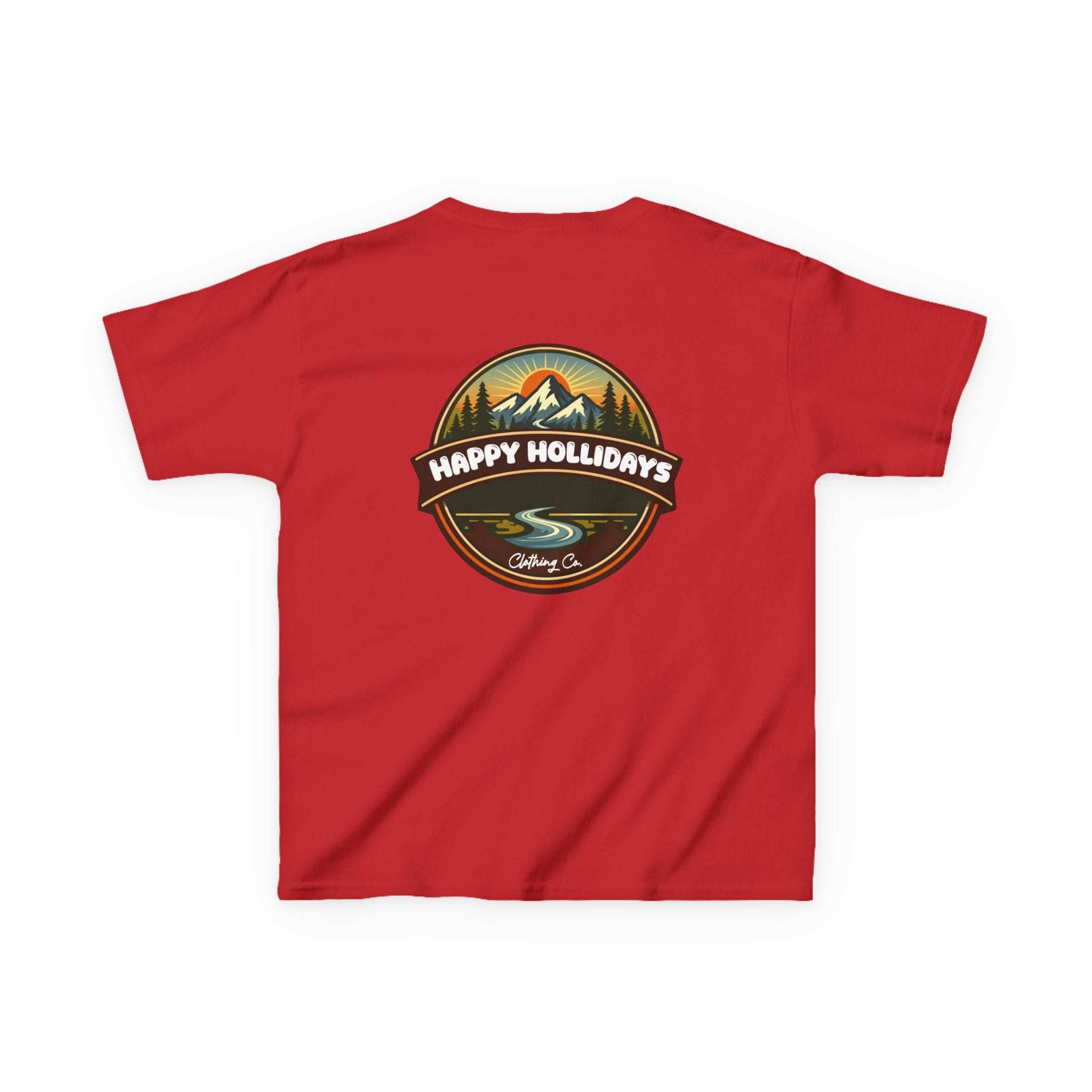 Happy Hollidays Mountain Logo