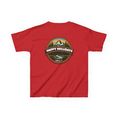 Happy Hollidays Mountain Logo