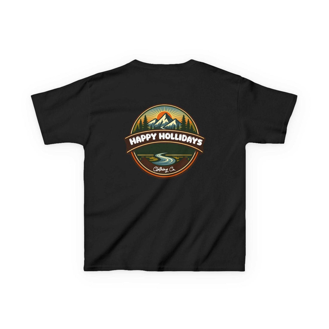 Happy Hollidays Mountain Logo