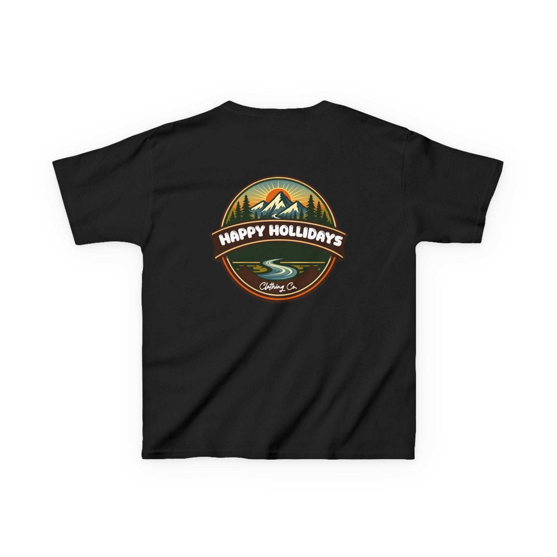 Happy Hollidays Mountain Logo
