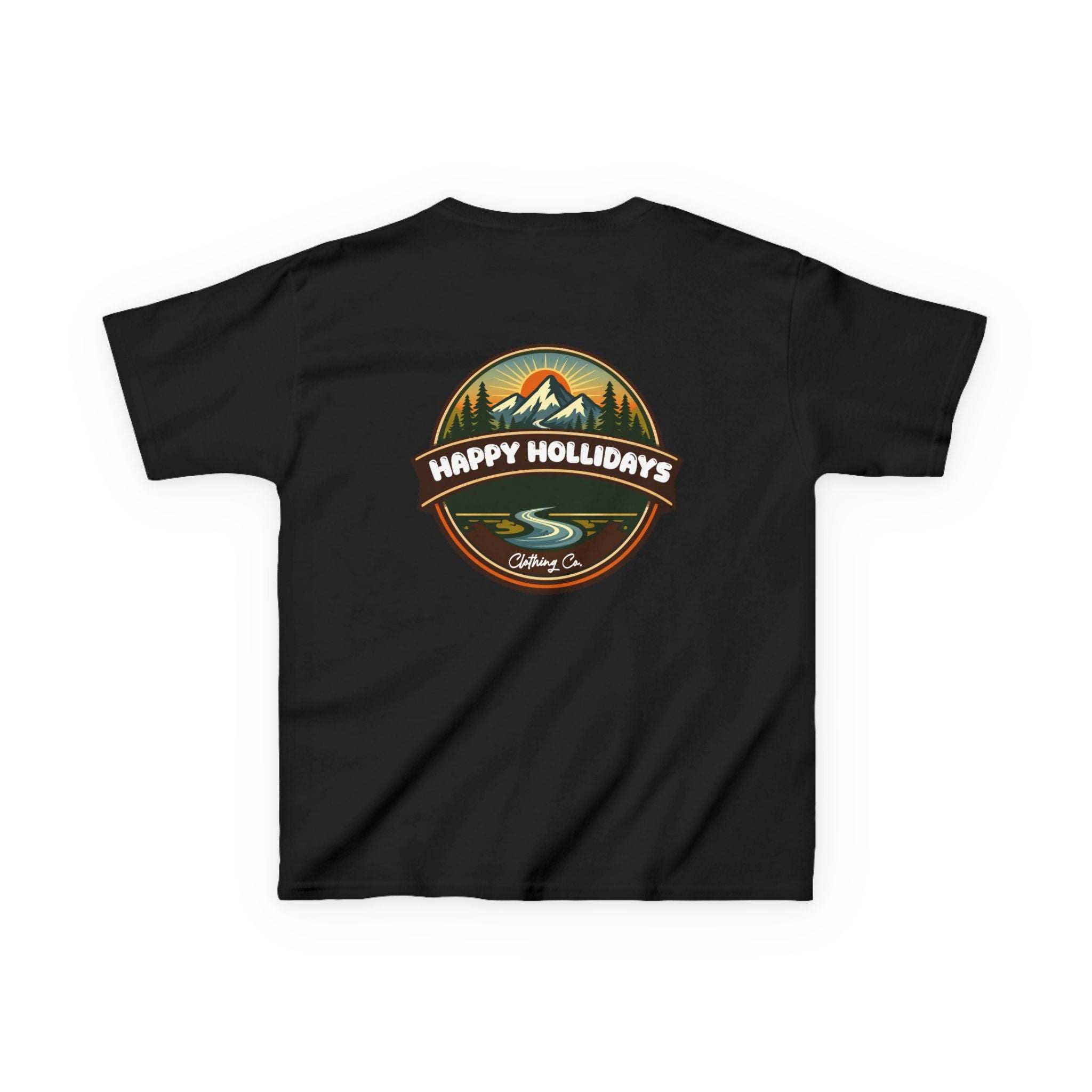 Happy Hollidays Mountain Logo